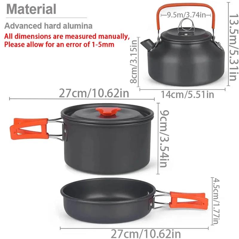 2-3 persoons antiaanbak campin - Camping Cooking Candle recensie en prijs