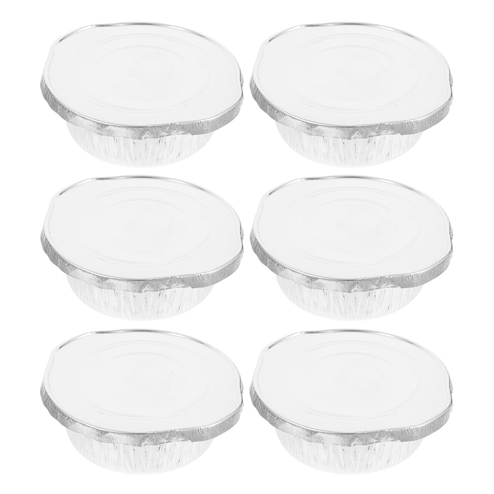 6 stuks wegwerpfoliepannen, ro - Camping Cooking Pot With Lid recensie en prijs