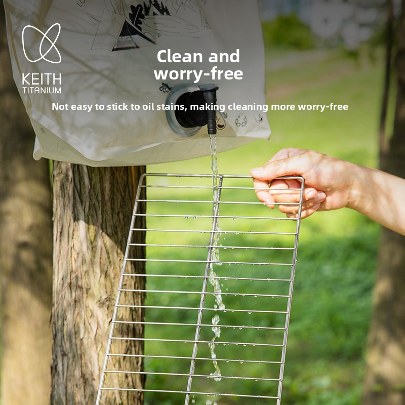 KEITH Pure Titanium Barbecue G - Camping Cooking Easy recensie en prijs