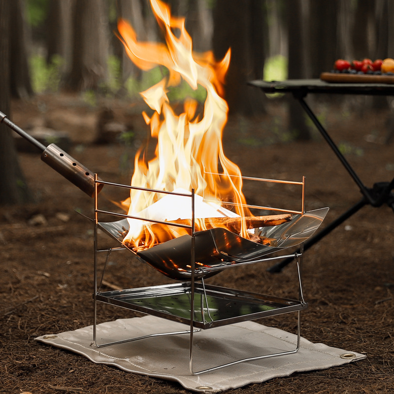 Houtgestookte kampeerkachel Dr - Camping Cooking Windshield recensie en prijs